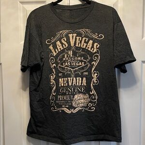 Las Vegas Graphic T-Shirt - Black